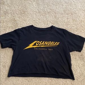 Brandy Melville x John Galt crop top